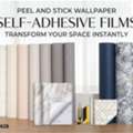 Best Decorative Self Adhesive Films - Peel And Stick Wallpape