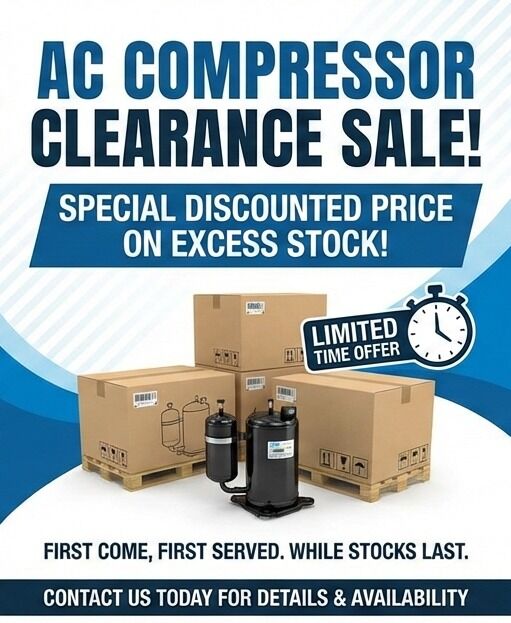Dammam, Air Conditioners, SAR 3001600,  AC Compressor Clearance Sale