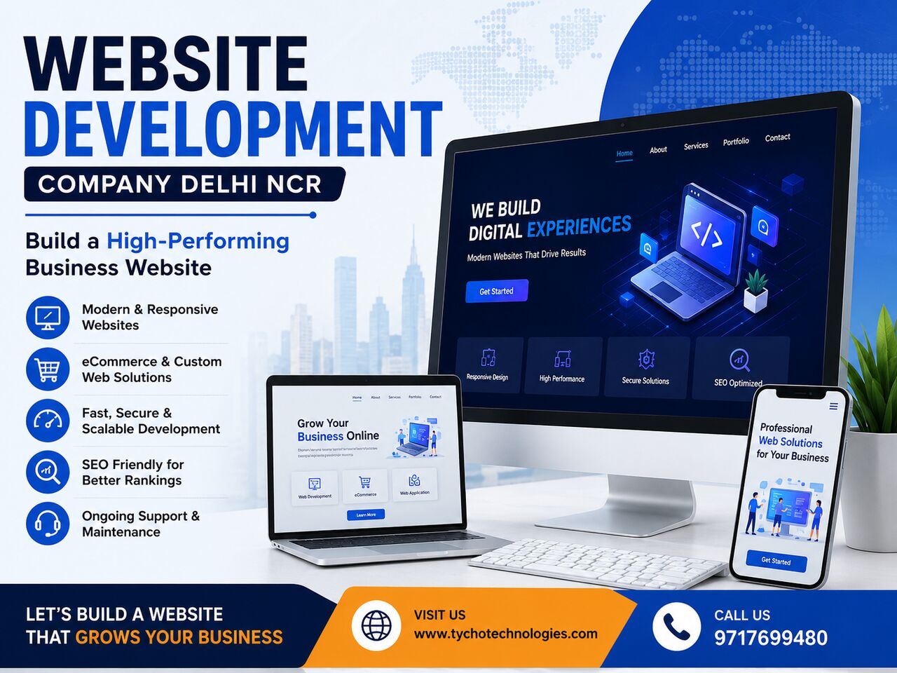 New Delhi, Software Development, Website Development Company Delhi NCR | Build A High-Performing Business Website