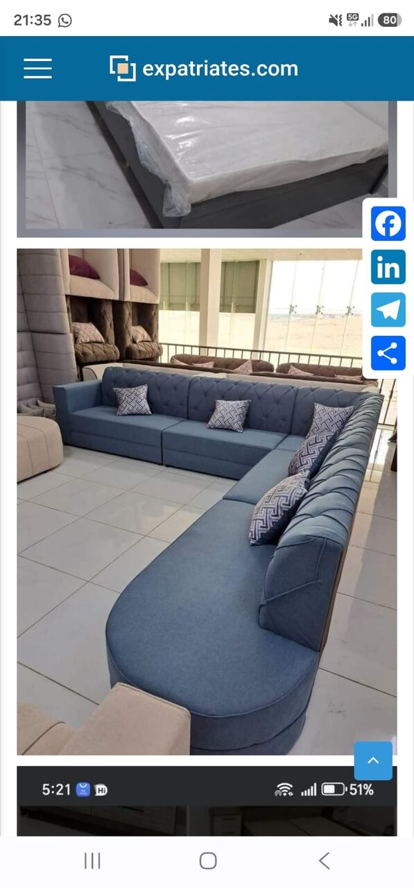Al Rawdah, Furniture, SAR 111,  New Bedroom Set Sale Online Home Devlree Free