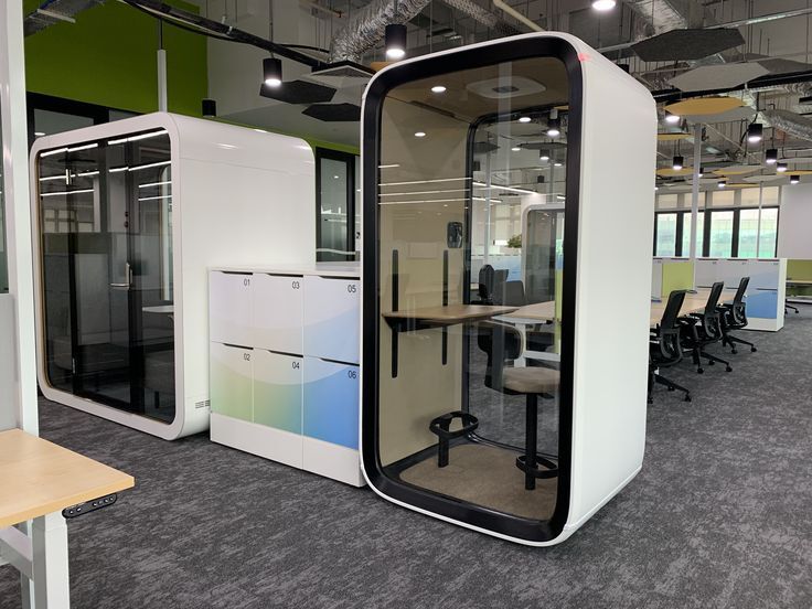 Dubai, Interior Design, Meeting Pod Telephone Booth Supplier In Dubai