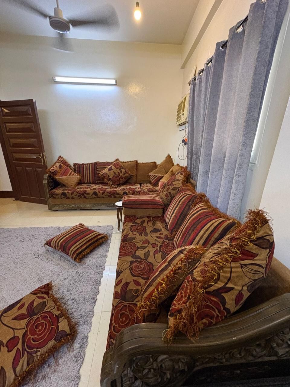 Madinah, Furniture, SAR 200,  Classic L-Shaped Arabic Sofa Set