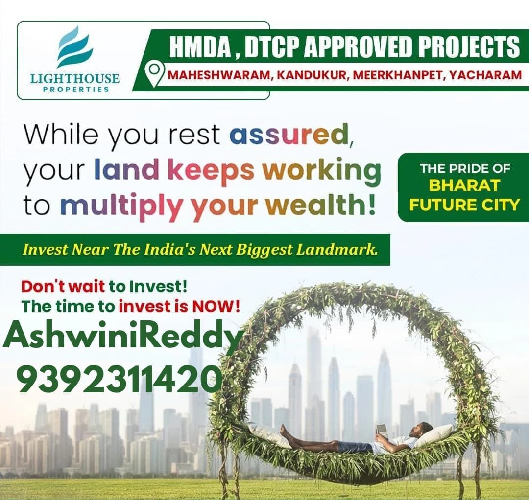 Hyderabad, Residential Plots, INR 6000,  1500 Sq. Feet,  GATED COMMINITY APARTMENTS IN AMEENPUR @ 9392311420