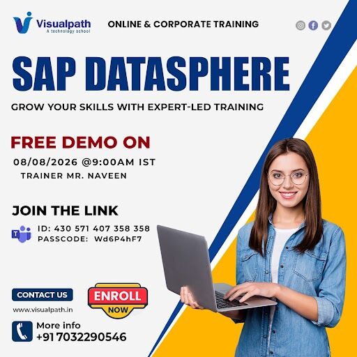 Hyderabad, Lessons Offered, Join SAP Datasphere Free Demo Session - Aug 08, 2026