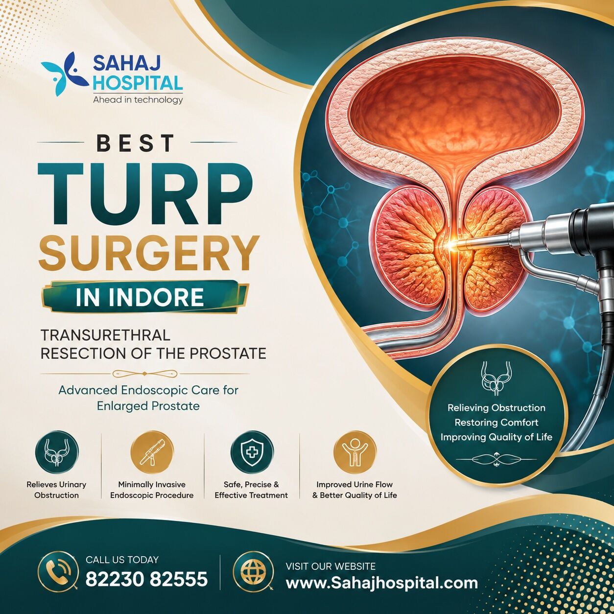 Indore, Health, Best TURP Surgery In Indore (Transurethral Resection Of The Prostate)