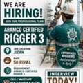 RIGGER 3 ARAMCO CERTIFIED