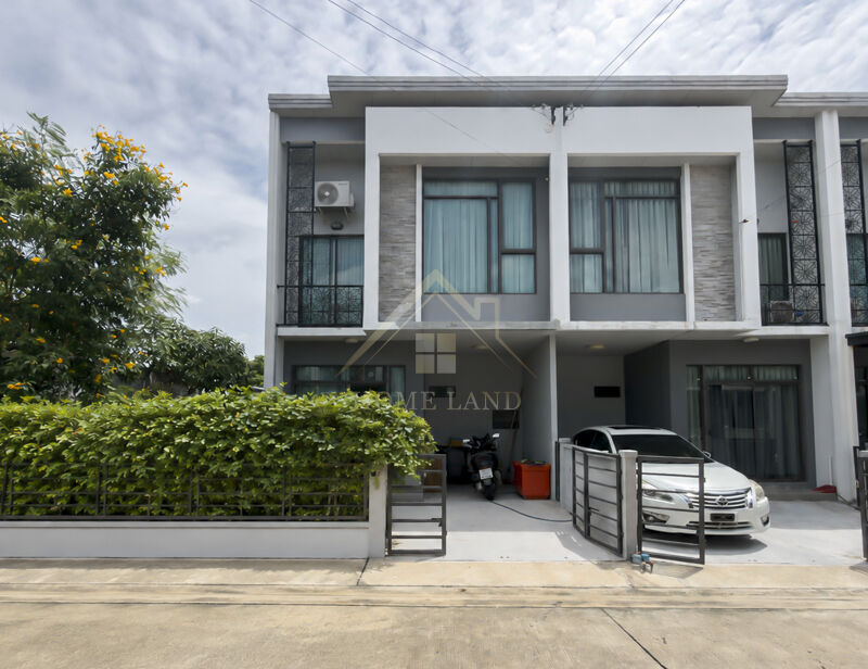 Bangkok, Real Estate For Sale, THB 3200000,  6 BR,  27 Sq. Feet,  BHL1320 For Sale And Rent, 2-story Townhome, Pleno Village, Bang Yai.