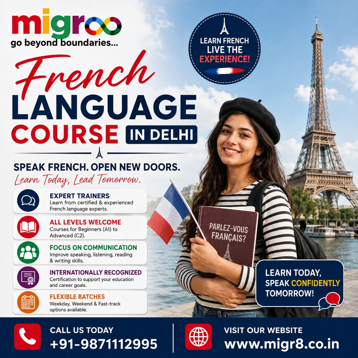 New Delhi, Free Items, French Language Course In Delhi