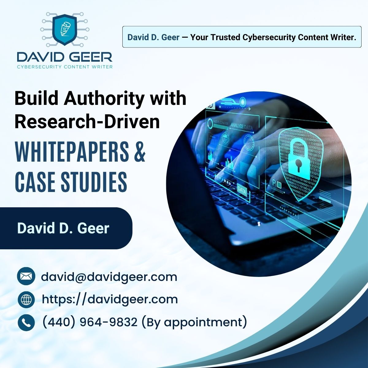 New York, Computer, Build Authority With Research-Driven Whitepapers & Case Studies