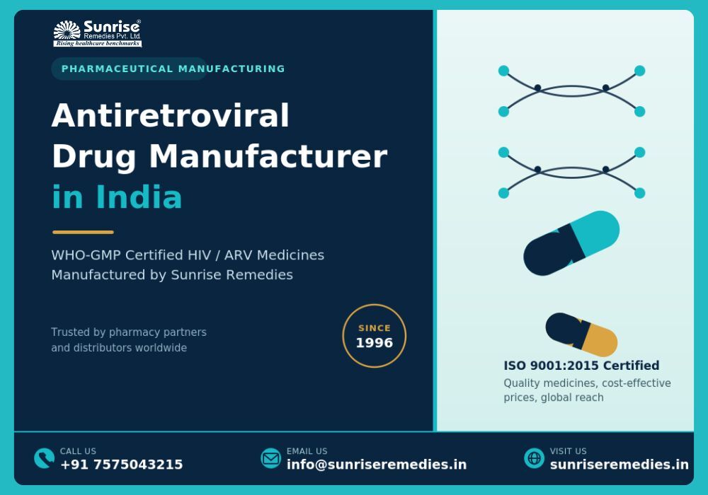 Doha, Health, HIV/ARV Products Manufacturer And Exporter In India