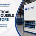 Vertical Carousel Storage System (V-STORE) Manufacturer In India | Techmark Storage