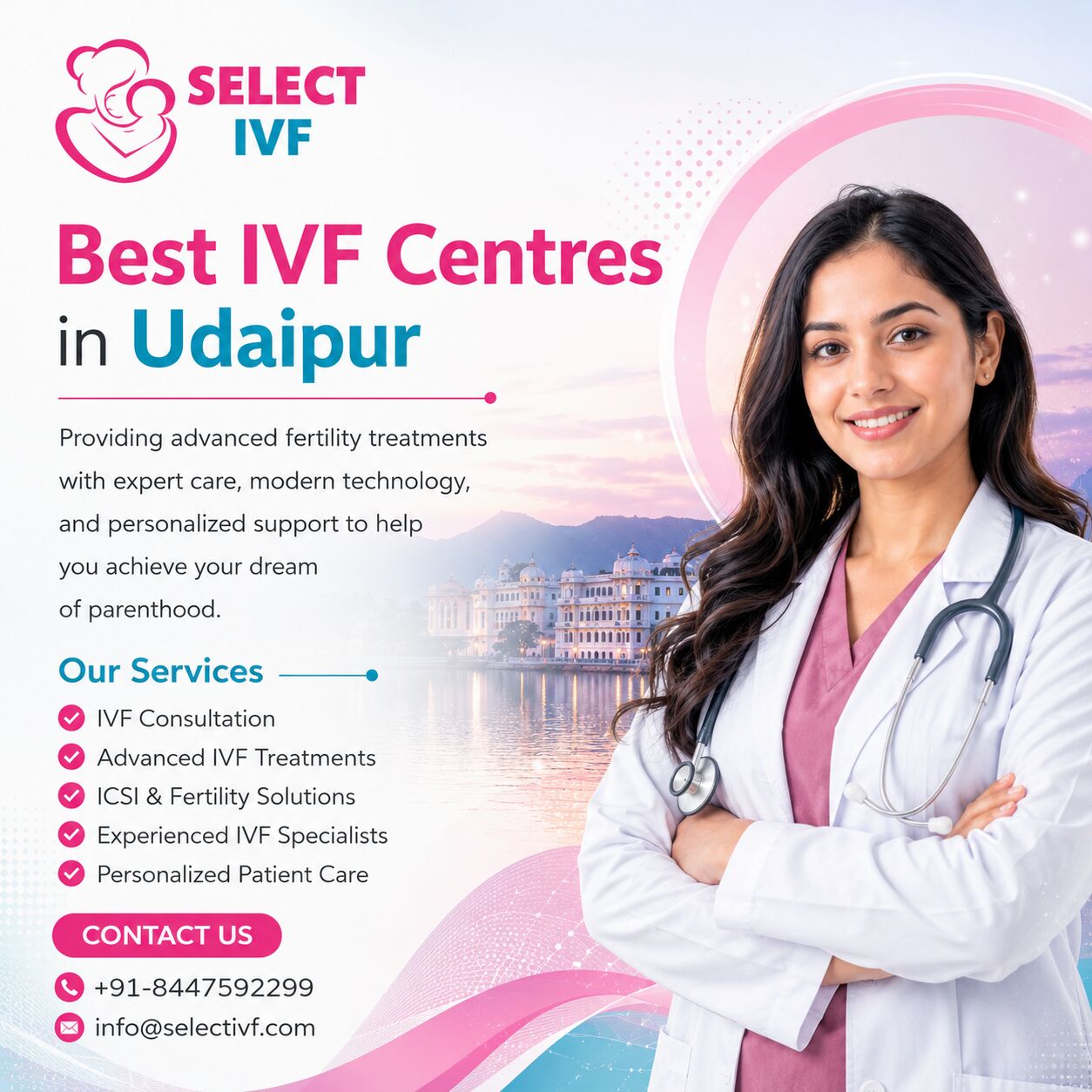 Jaipur, Health, Best IVF Centres In Udaipur