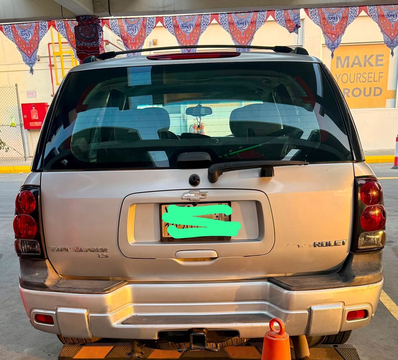 Mushrefah, Vehicles, Cars & Trucks , SAR 17000,  Chevrolet Trailblazer LT,  2009,  Automatic,  211500 KM,  Spacious Family SUV Trailblazer &ndash; Silver