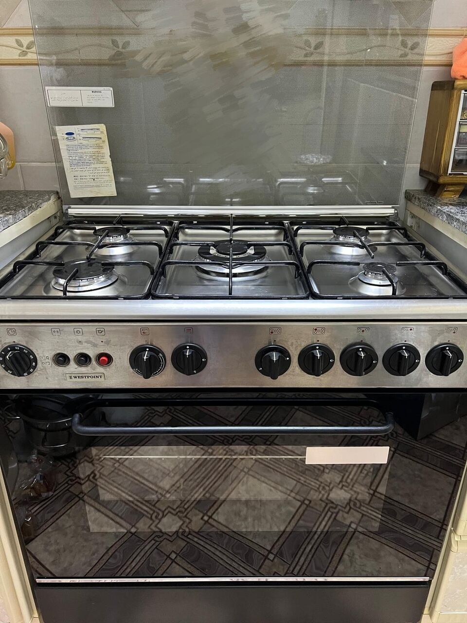 Mahooz, Appliances, BHD 45,  For Sale: Westpoint 5-Burner Gas Cooker