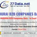 Get 3000+ Madurai Companies List With Free Sample