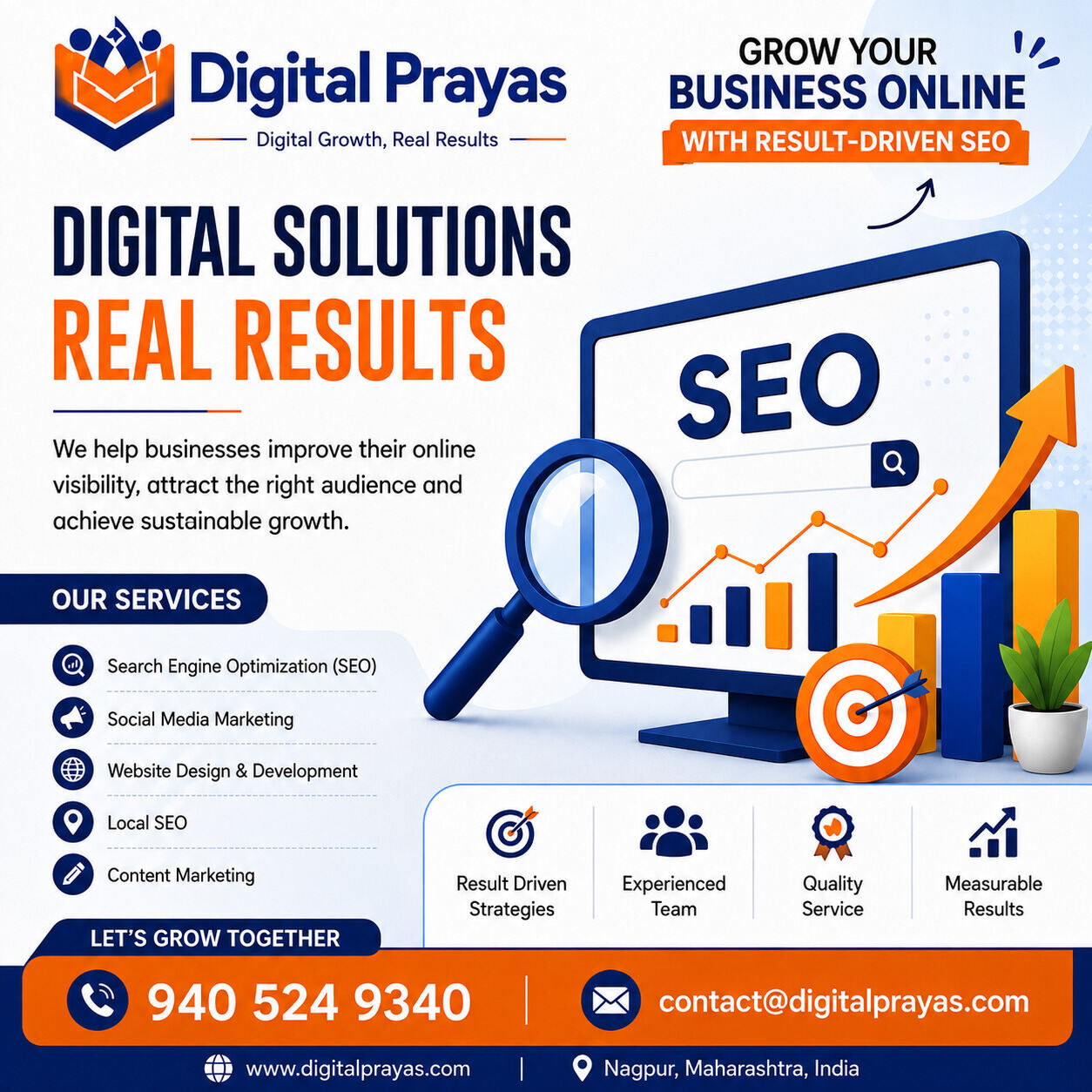 Nagpur, Marketing, Digital Prayas | Digital Marketing Agency In Nagpur
