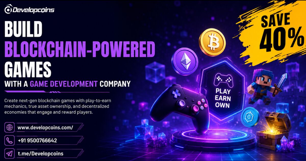 Houston, Business, Build Blockchain-Powered Games With A Game Development &ndash; Save 40%