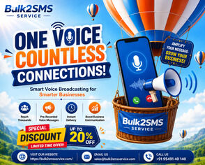 Gurgaon, Marketing, Stop Getting Ignored: How Voice Broadcasting Commands Attention Seeking