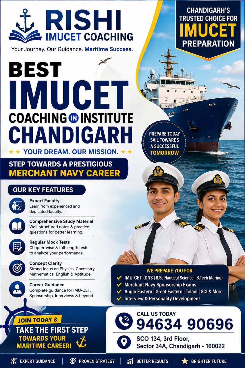 Chandigarh Tricity, Lessons Offered, Best Merchant Navy Coaching Institute In Chandigarh