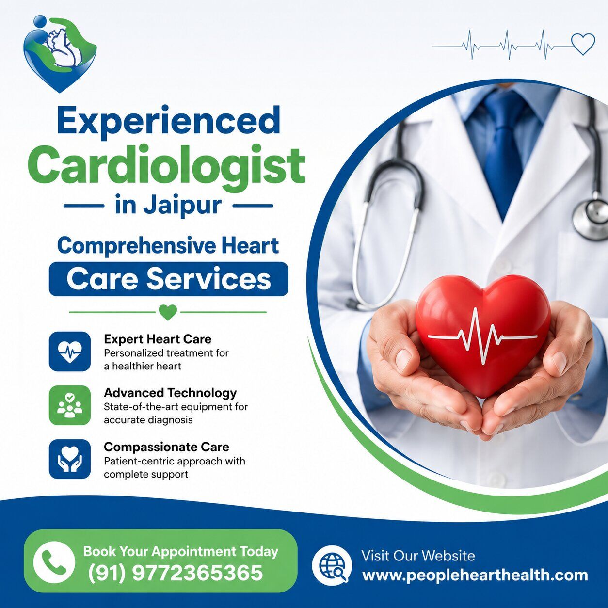 Jaipur, Health, Experienced Cardiologist In Jaipur | Comprehensive Heart Care Services
