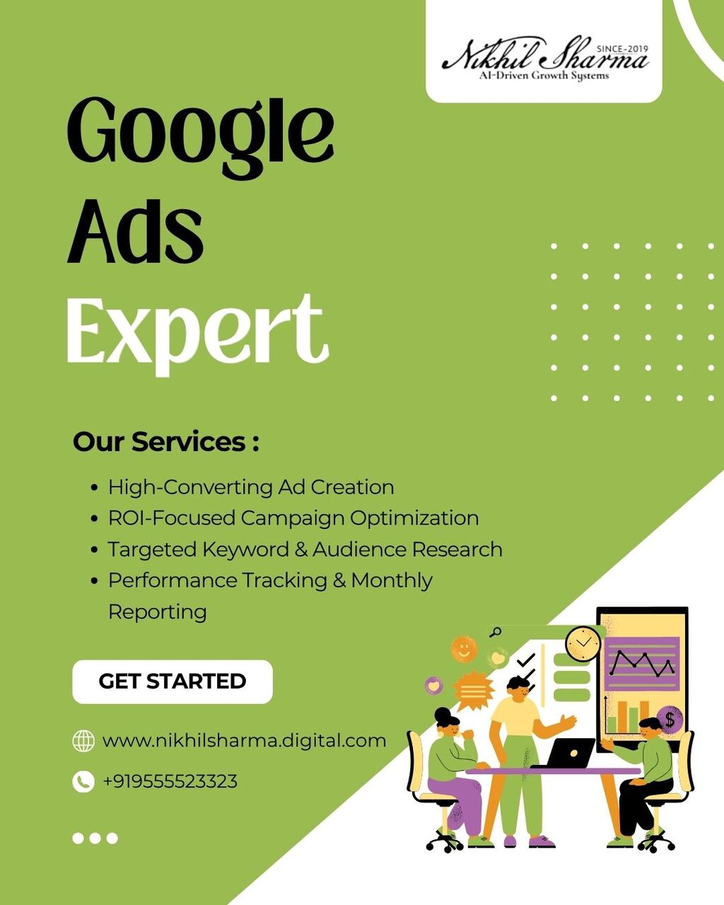 New Delhi, Marketing, Why Partner Google Ads Expert At NikhilSharmaDigital For Advertising Excellence Today?