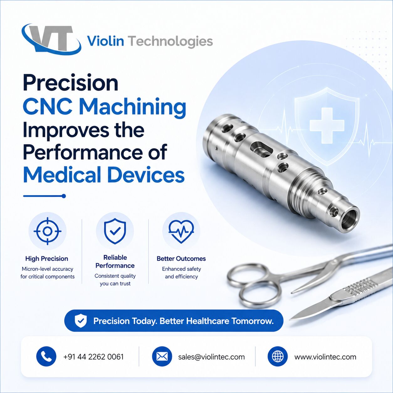 Chennai, Automotive, Custom CNC Milling And Turning Services | Violintec