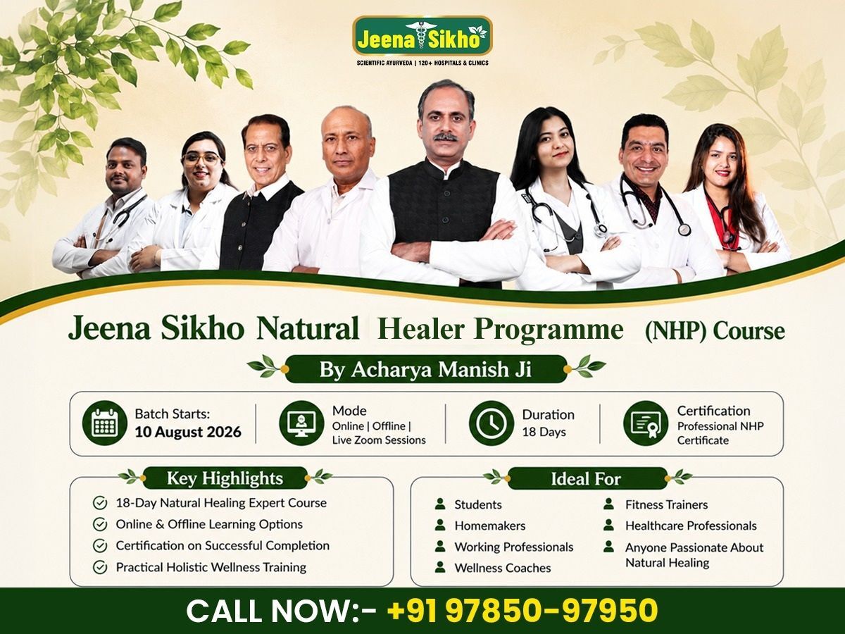 Mumbai, Health, Become A Certified Natural Healer Programme (NHP)