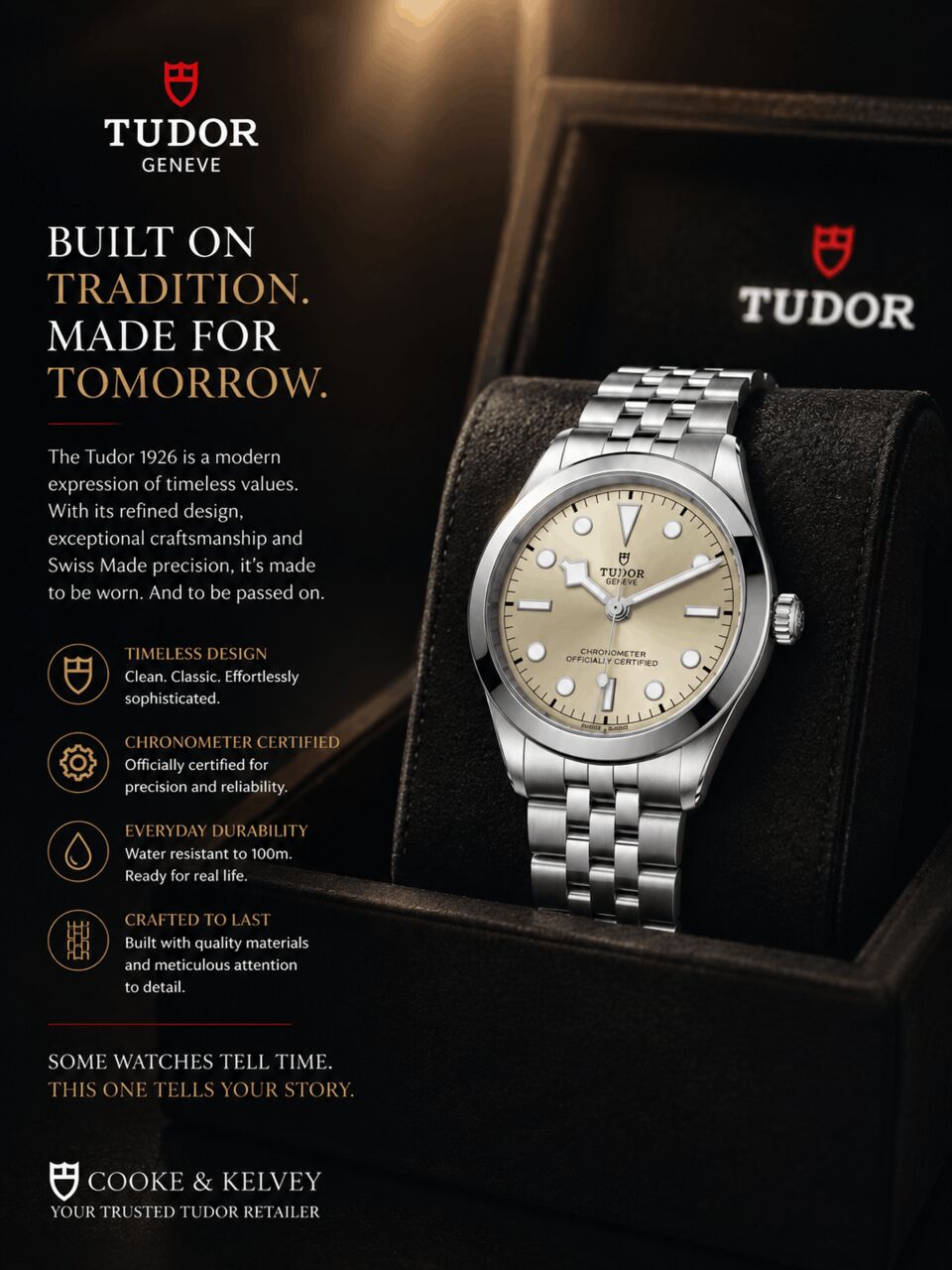 New Delhi, Watches, INR 448600,  Tudor Black Bay One 39 Size Guide