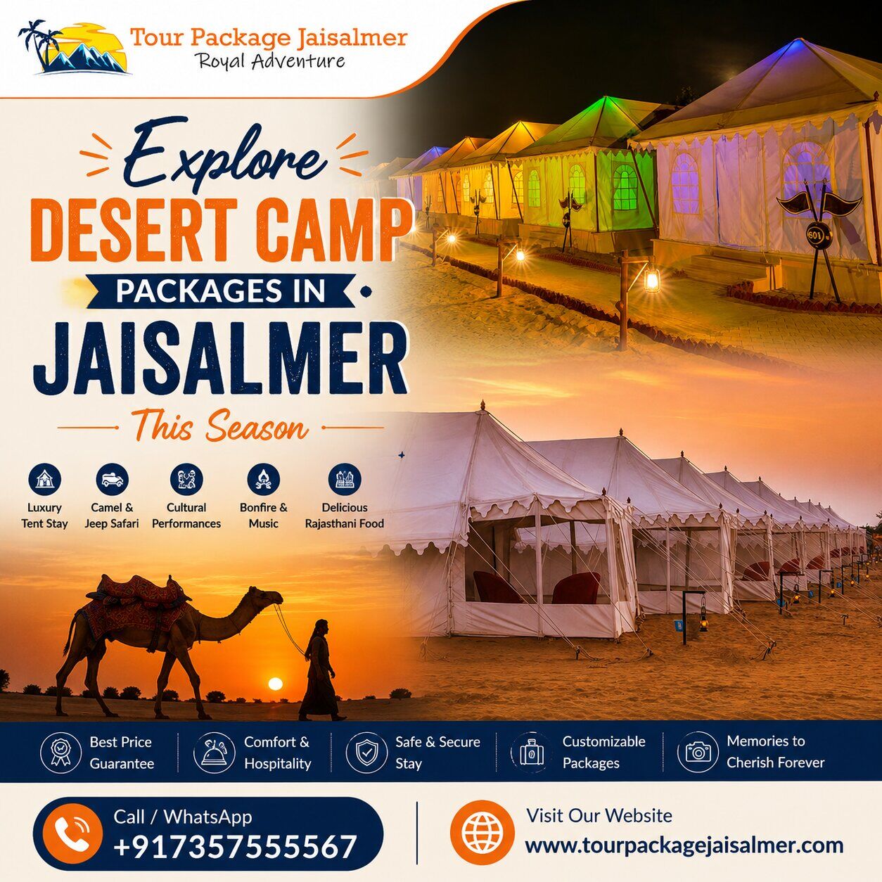 Mumbai, Travel, Explore Desert Camp Packages In Jaisalmer This Season