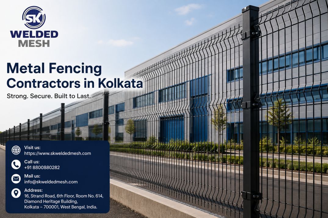 Kolkata, Materials, Metal Fencing Contractors In Kolkata For Secure Boundaries