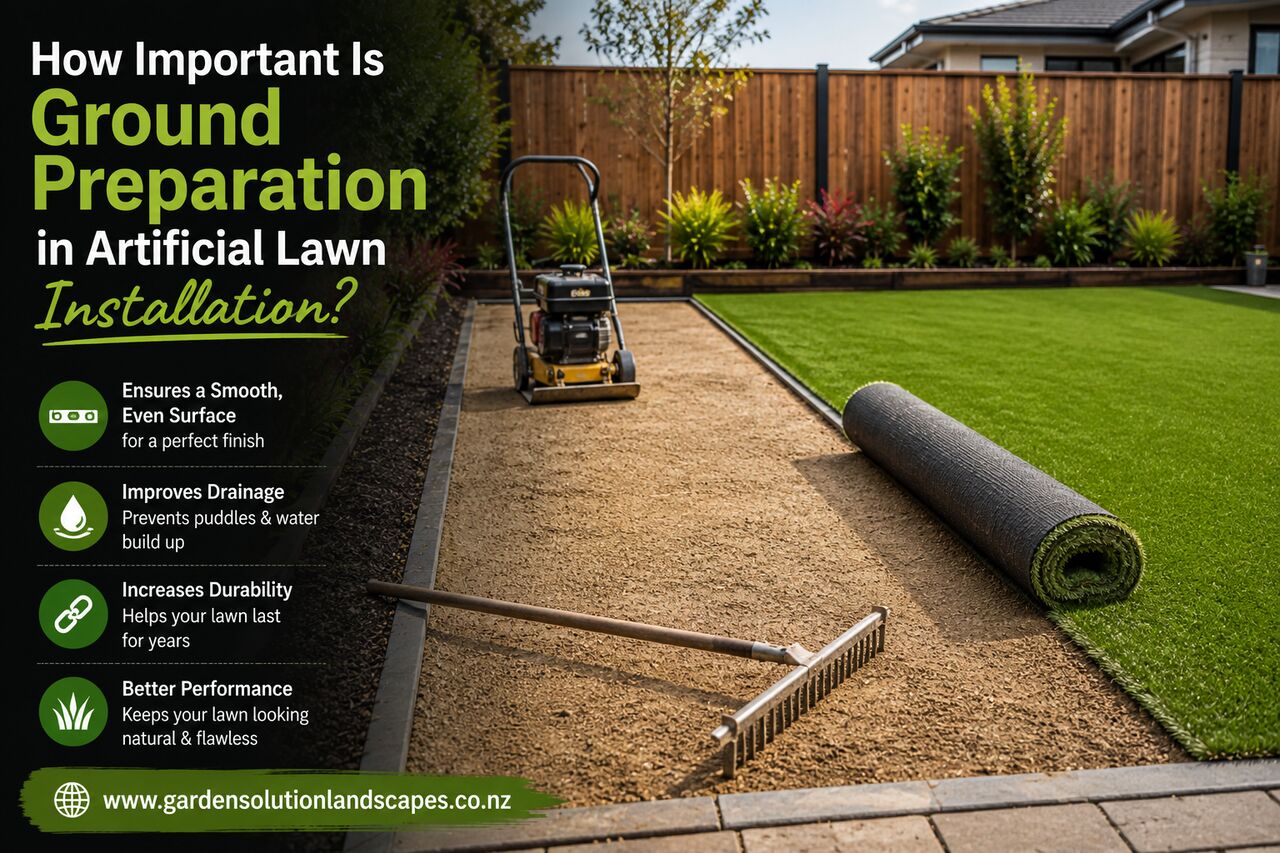Auckland, Farm/Garden, How Important Is Ground Preparation In Artificial Lawn Installation?