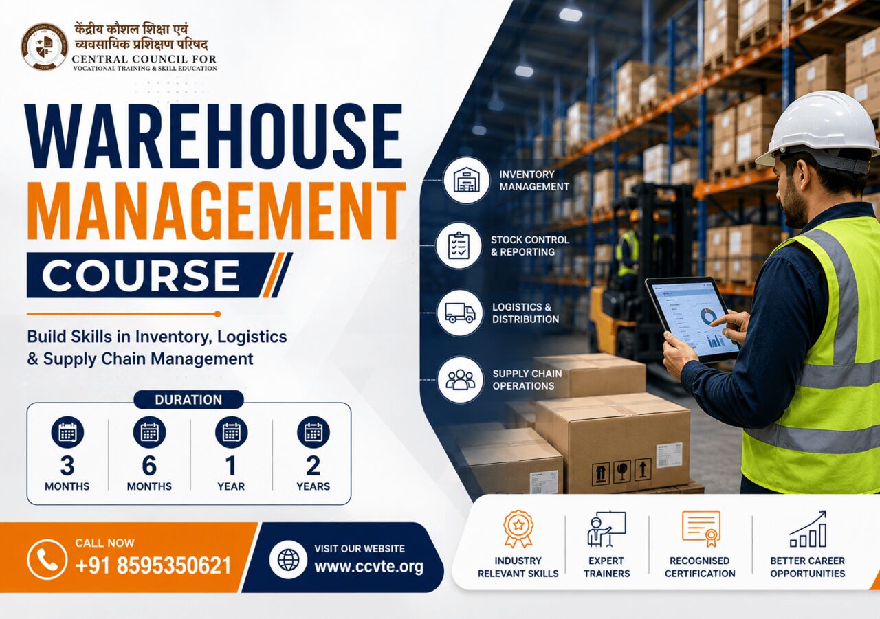 New Delhi, Education, Warehouse Management Skill Course With Certification