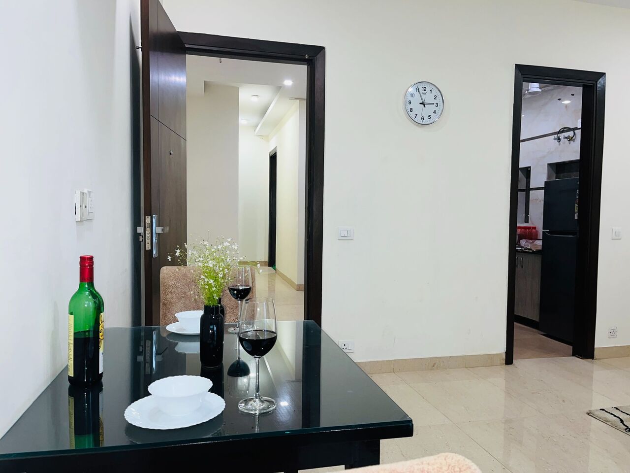 Gurgaon, Apartments, Flats, Houses & Villas, INR 4000/day,  Furnished,  1 BR,  450 Sq. Feet,  Olive Service Apartments Gurgaon