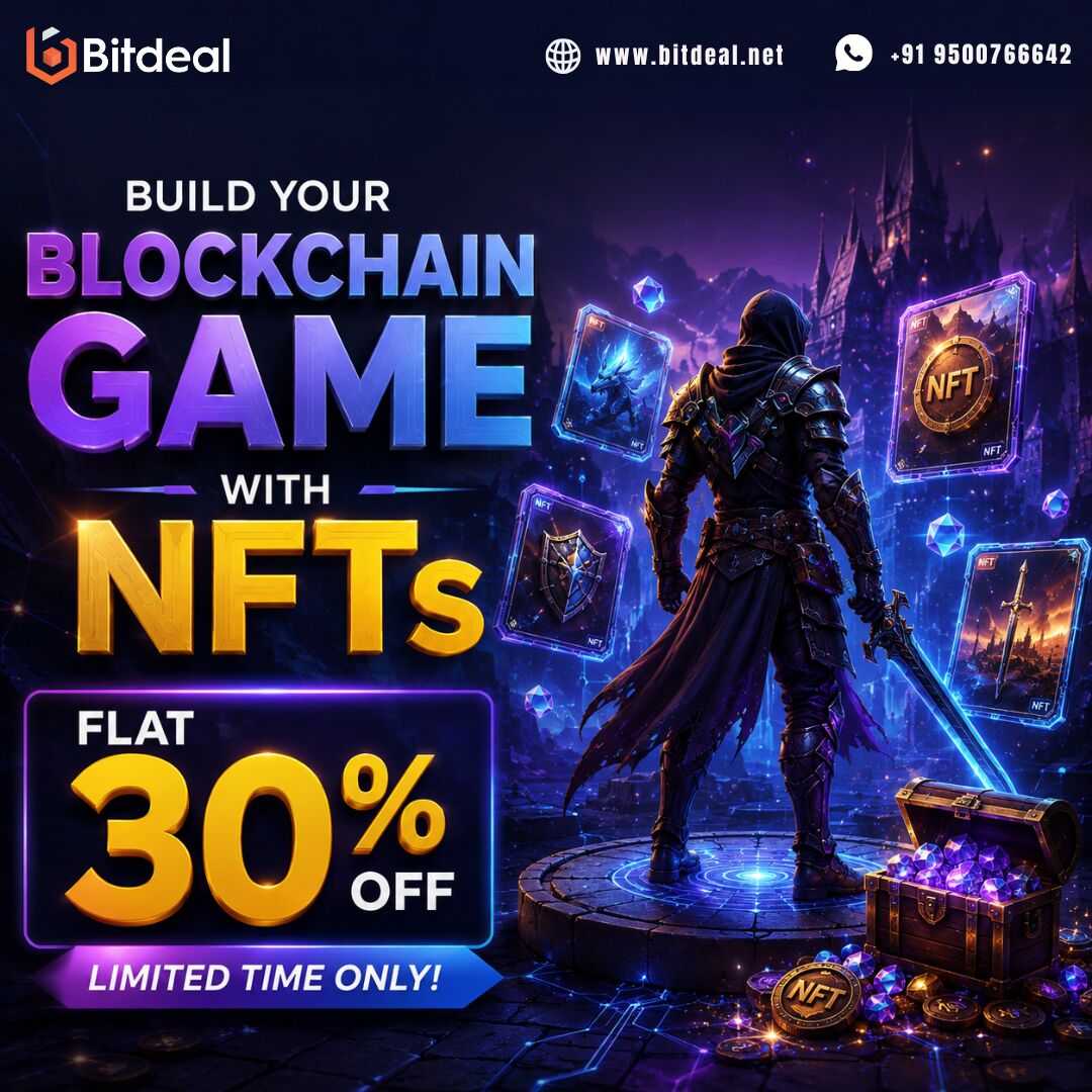 Dubai, Business, Big Offer Alert! Build Your Blockchain Game With NFTs At FLAT 30% OFF - Limited Time Only!