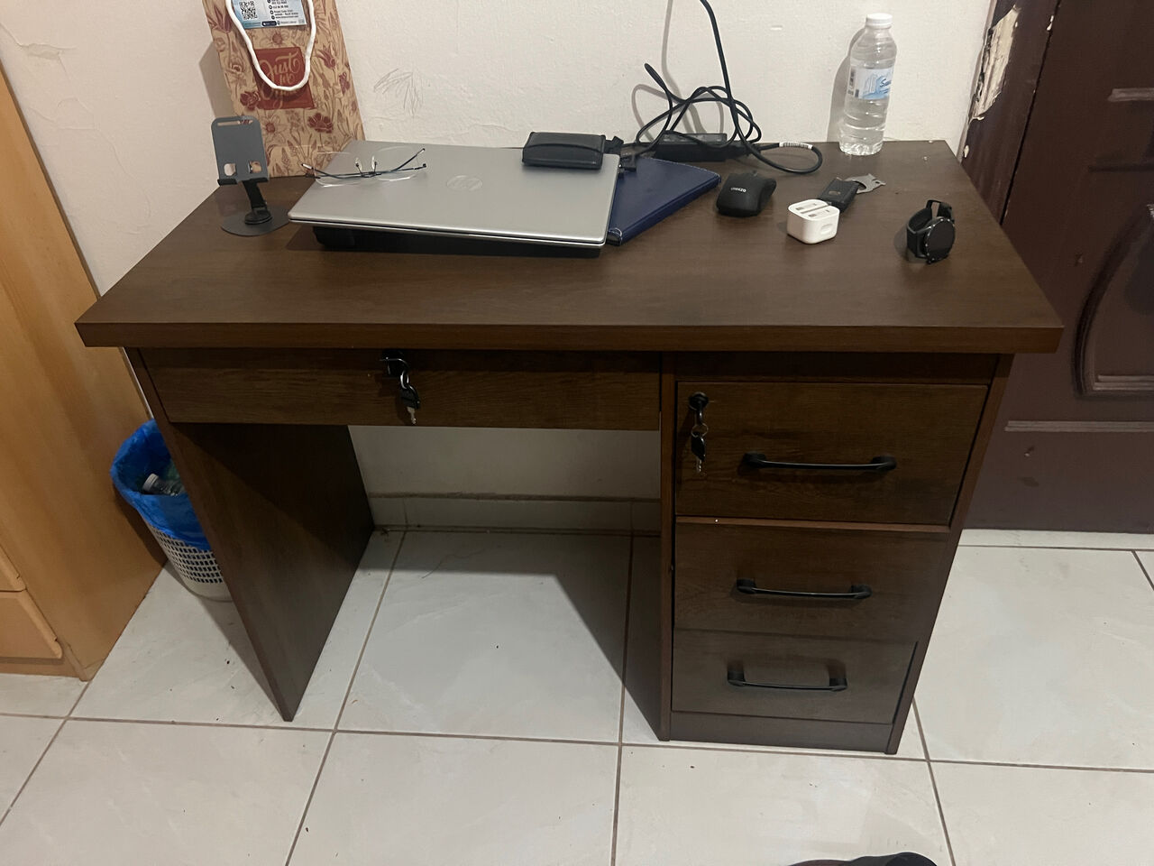 Jeddah, Furniture, SAR 410,  Almost New Table And Chair For Sale