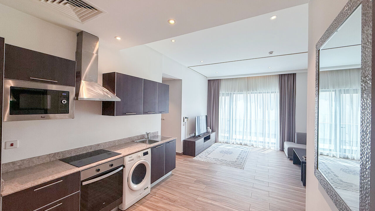 Sanabis, Apartments, Flats, Houses & Villas, BHD 300/month,  1 BR,  Fully Furnished 1 Bedroom Apartment For Rent In Sanabis