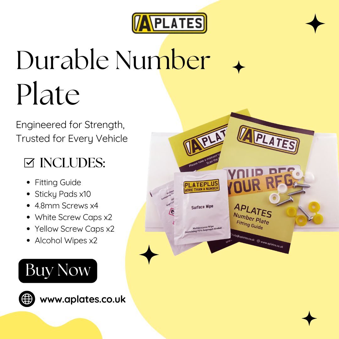 London, Auto Parts, Durable Number Plate Fixing Kit For Every Vehicle