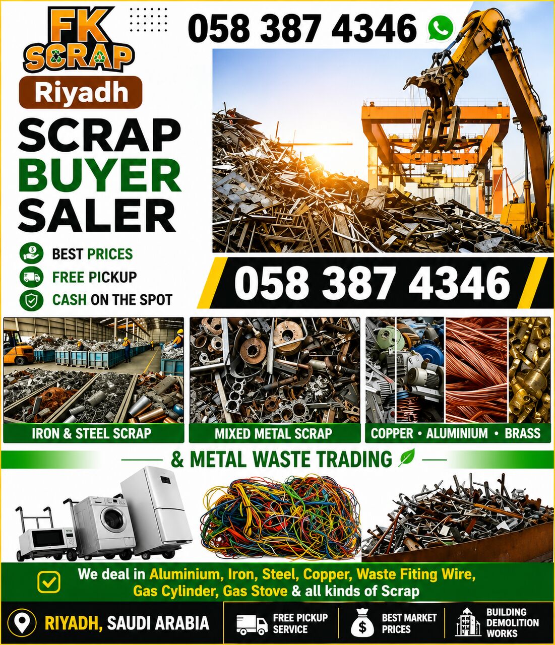 Riyadh, Items Wanted, Riyadh Scrap Trading Company