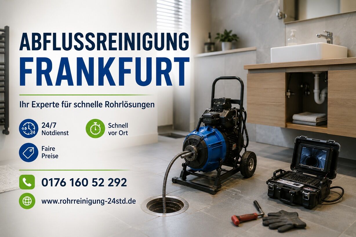 Frankfurt, Cleaning, Abflussreinigung Frankfurt &ndash; Schneller Service Für Freie Abwasserleitungen