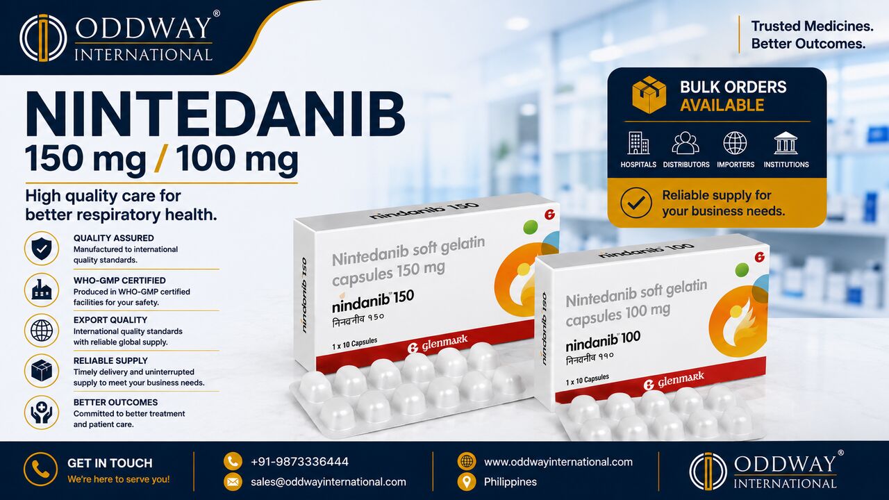Manila, Health & Beauty Items, PHP 100,  Nintedanib Price Philippines For B2B Supply Philippines - Oddway