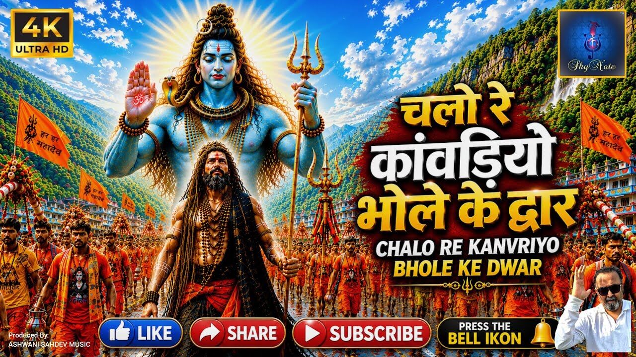 Gurgaon, Musicians, CHALO RE KANWARIO BHOLE KE DWAR &ndash; A Soulful Sawan Bhajan By Ashwani Sahdev