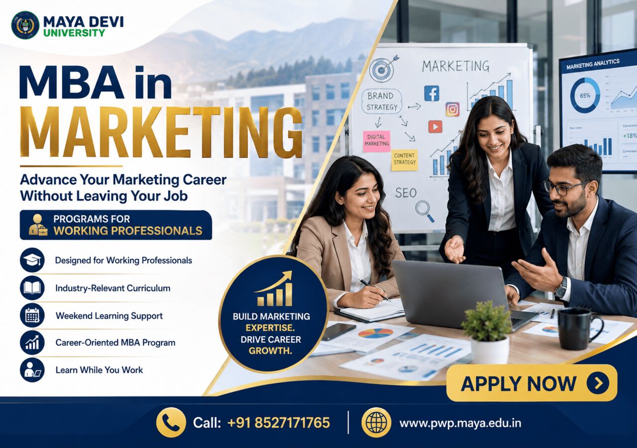 Mumbai, Education, MBA In Marketing For Working Professionals &ndash; Enroll Today