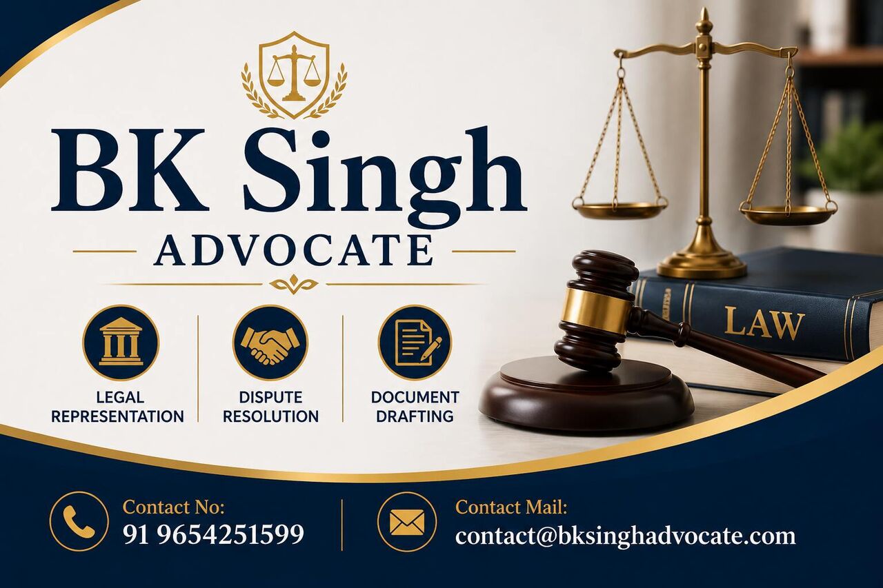 Ghaziabad, Legal, Why Choose BK Singh Advocate For Your Important Legal Matter?