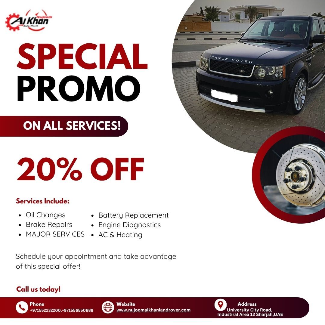 Sharjah, Automotive, BEST RANGE ROVER REPAIR IN SHARJAH