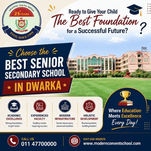Dwarka, Education, Best Senior Secondary School In Dwarka