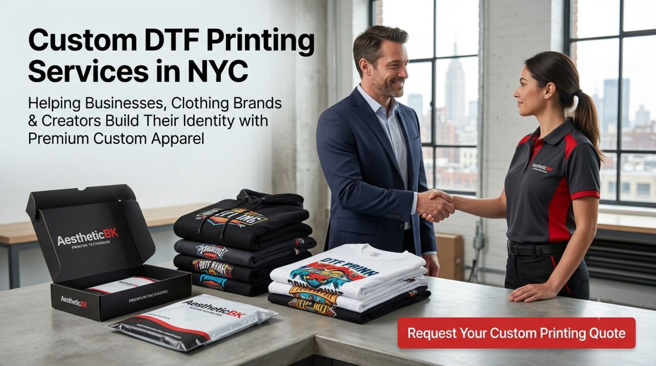 New York, Fashion & Design, Custom DTG Printing Services In NYC With Fast Turnaround