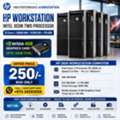 BHD 250,  HP Workstation Xeon 2 Processor 32Core's 256GB RAM SSD 512GB NVidia 4GB Graphic Upto 132GB