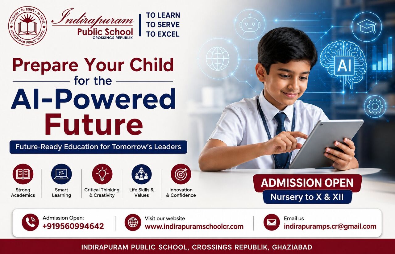 Ghaziabad, Education, Prepare Your Child For The AI-Powered Future | Indirapuram Public School