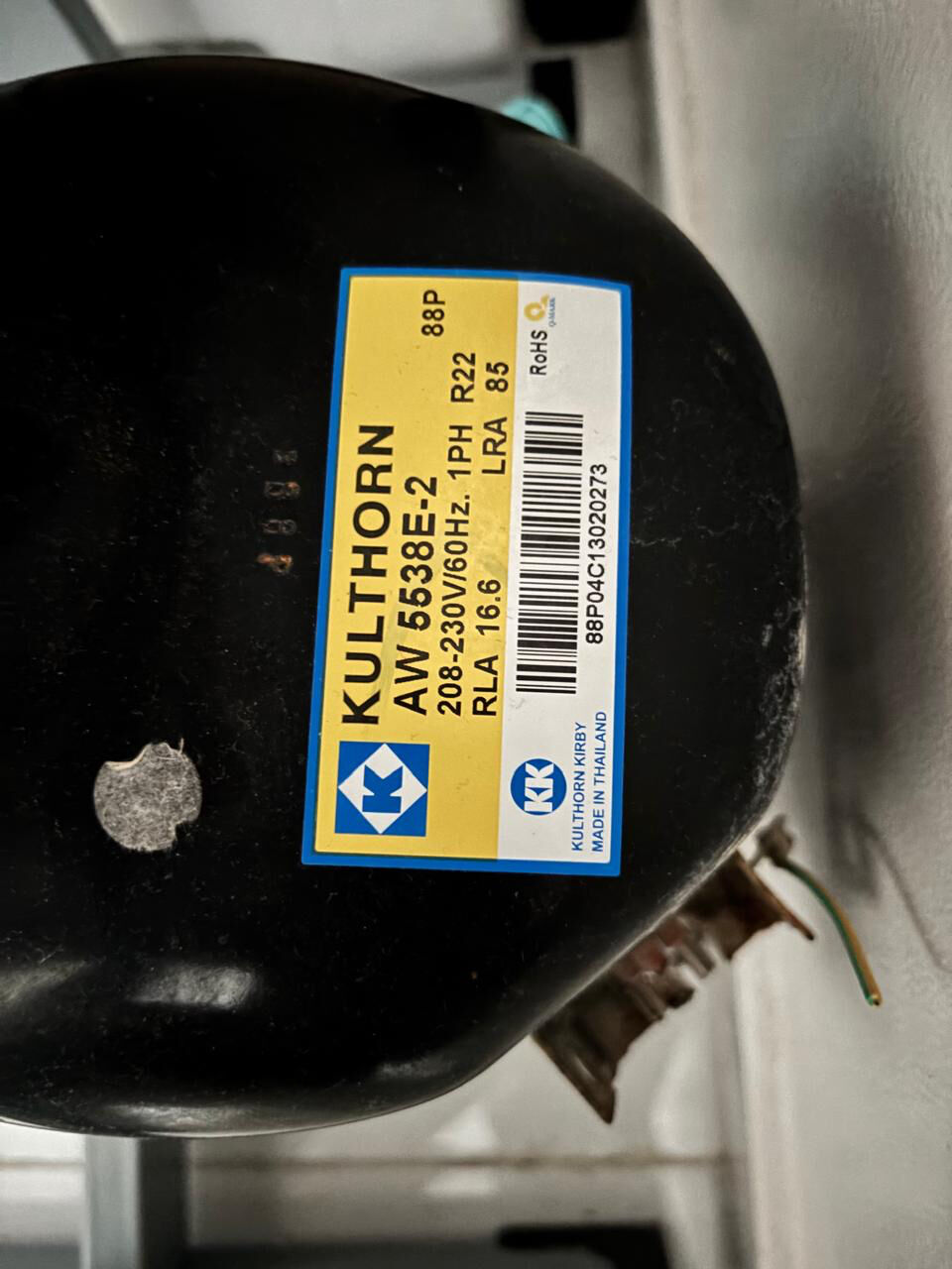 Khobar, Air Conditioners, SAR 250,  Air Compressor AW5638E- (R-22) 250 Sar Only