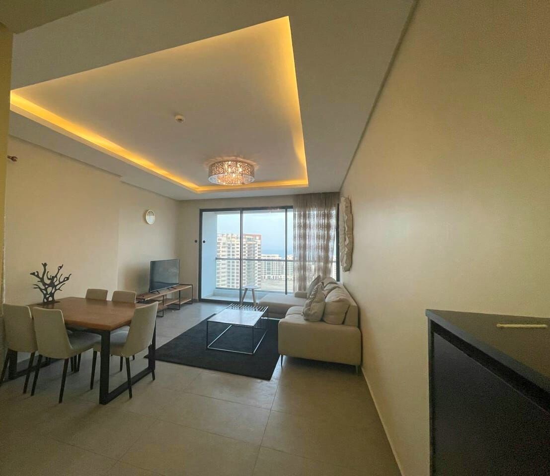 Amwaj Islands, Apartments, Flats, Houses & Villas, BHD 400/month,  Furnished,  3 BR,  140 Sq. Meter,  Hot Deal- Lagoon View 3 BR+Maid Room FF With Balcony